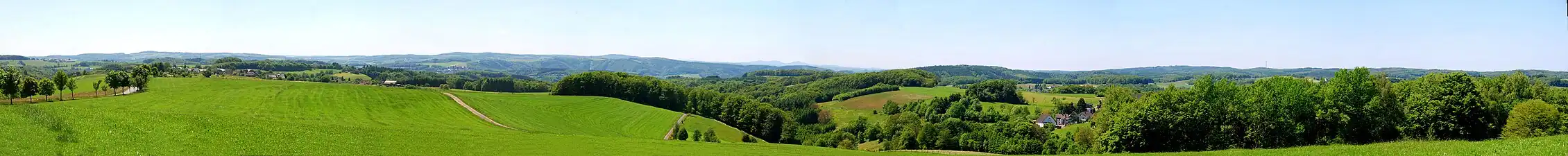 Landschap bij Windeck