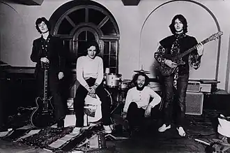 Blind Faith, v.l.n.r. Winwood, Grech, Baker, Clapton.