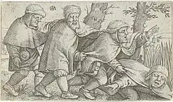 Blinden leiden de blinden, Rijksmuseum, Amsterdam