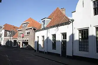 De Bloemendalsestraat ter hoogte van nr. 41.