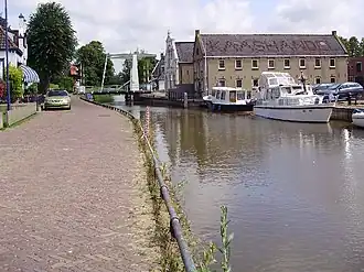 Museum it Tsiispakhûs aan de Bolswardertrekvaart