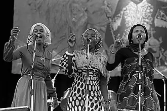 De I Threes in concert (foto: Eddie Mallin)