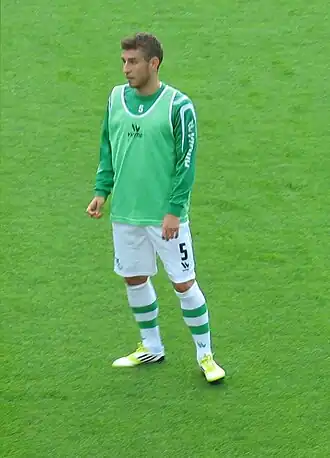 Jović in 2012 als speler van Olimpija Ljubljana