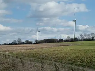 Het terrein van de villa