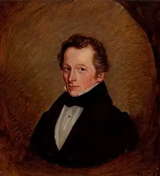 Portret van J.T. Bodel Nijenhuis (Collectie UB Leiden)