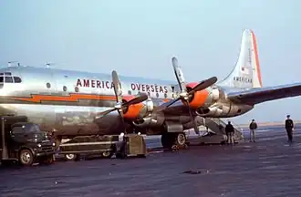 Boeing Stratocruiser van American Overseas Airlines, 1949