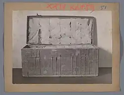 'Boekenkist van Hugo de Groot', fotocollectie Rijksprentenkabinet