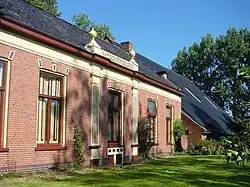 Close-up van de boerderij