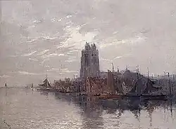 Gezicht op Dordrecht