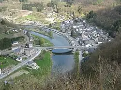 Bohan, deelgemeente van Vresse-sur-Semois, de dunstbevolkte gemeente