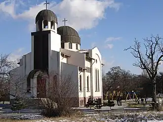Een kerk in Bozjoerisjte