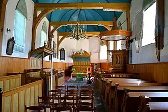 Interieur met preekstoel (2017)