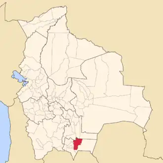 Kaart van Burnet O'Connor