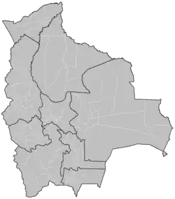 Provincies van Bolivia