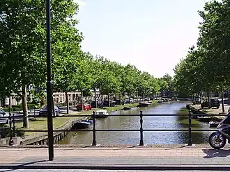 De Stadsgracht in Bolsward (2008)