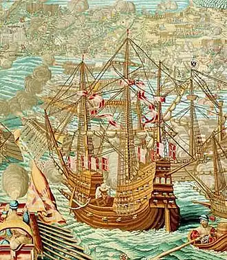 Het bombardement op La Goletta.