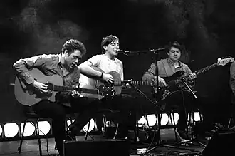 Bombay Bicycle Club in de Universiteit van Nottingham.
