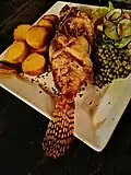 Lionfish dish