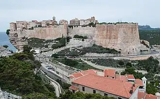 Zicht op Bonifacio
