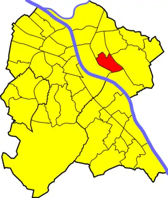 Kaart van Küdinghoven