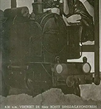 De bonte dinsdagavondtrein