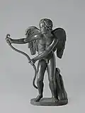 Boogspannende Amor van Lysippus van Sicyon