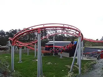 Family Boomerang (185m) in het Franse Parc des Combes
