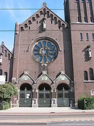vooraanzicht Boomkerk
