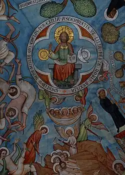 Gewelfbeschildering zuidelijk zijschip