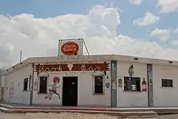 Een café in Boquillas del Carmen