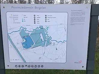 Bord Provinciedomein Bergelen