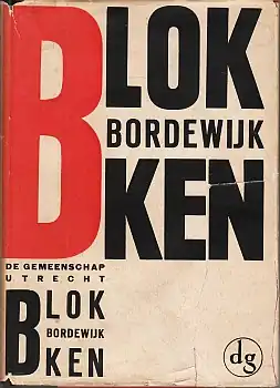 1931 - F. Bordewijk - Blokken - Stofomslag