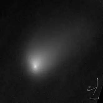 Hubble’s eerste opname van 2I/Borisov