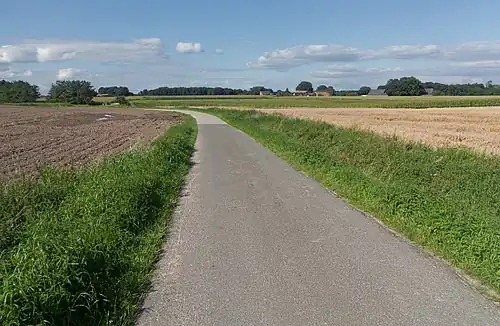 Borkenwirthe, panorama bij Weddingesch-Baulo