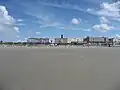 Strandpromenade (met in de achtergrond de nieuwe vuurtoren)