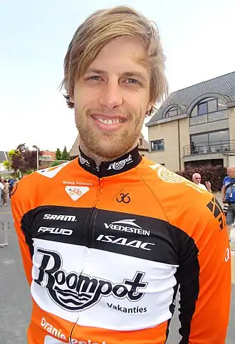 Marc de Maar voor de proloog van de Ronde van België 2015.