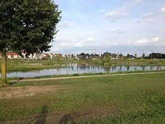 Bornsche Beekpark in de wijk Bornsche Maten