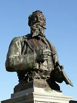 buste van Verwee (1896), Knokke