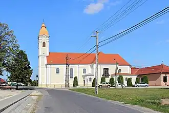 Kerk in Bősárkány