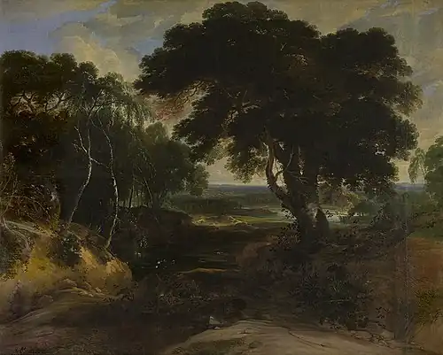 Boslandschap, Groeningemuseum, Brugge