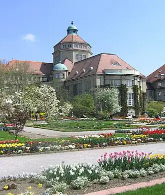 Botanischer Garten München-Nymphenburg in de lente
