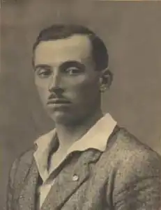 Bottecchia op een publiciteitsfoto uit de jaren twintig