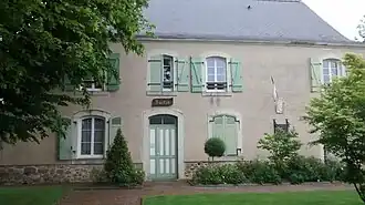 Het gemeentehuis van Bouchamps-lès-Craon