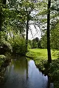 De Molenbeek in het Boudewijnpark.