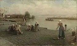 Weeding the Pavement, 1882, Hoorn