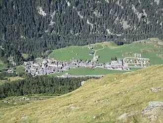 vanaf het sentier panoramique