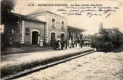 Station Bourg-sur-Gironde.