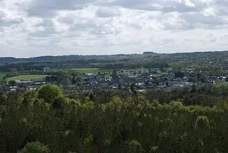 Gezicht op Bourbriac