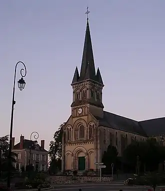 De kerk van Saint-Céneré
