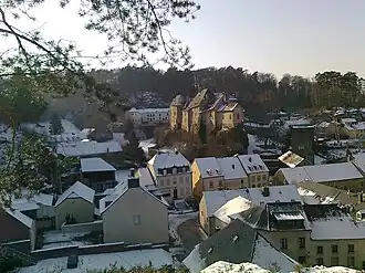 Gezicht op Bourglinster